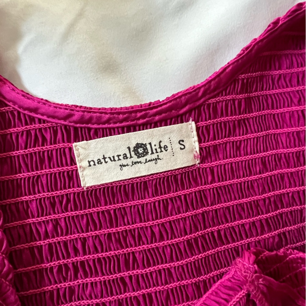 Natural Life Raspberry Maxi Dress Size Small - Picture 4 of 5